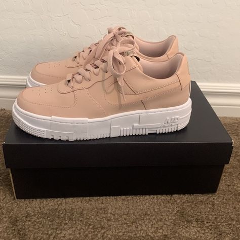 Women’s Nike AF1 Pixel, size 8 Af1 Pixel, One Time, Nike Shoes, Original Box, Nike, Fashion Trends, Clothes Design, Design