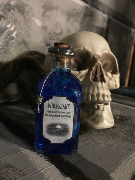 Wiggenweld Potion, Hp Potions, Bayou Halloween, Potions Diy, Wolfsbane Potion, Spell Ingredients, Diy Apothecary, Healing Potion, Craft Journal