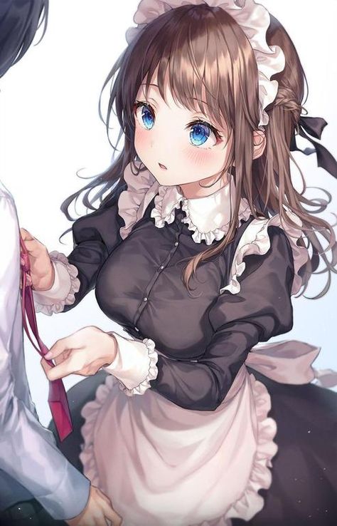 Maid Outfit Anime, Anime Maid, 5 Anime, 판타지 아트, Anime Angel, Anime Outfits, Manga Girl, Anime Kawaii, An Anime