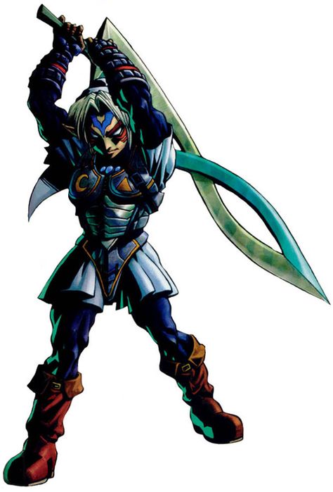 Fierce Deity Link Fierce Deity Link, Majoras Mask Art, Deity Link, Fierce Deity, Dark Link, Hyrule Castle, Link Cosplay, Zelda Cosplay, List Of Characters