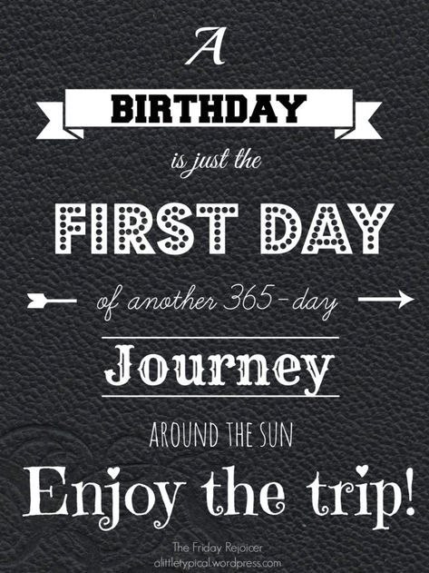 Birthday quote. A Birthday is just the first day of another 365-day journey around the sun. Enjoy the trip! To My Dearest Friend, Dandelion Quotes, Happy Birthday Dear Friend, 30th Birthday Themes, Birthday Quote, Birthday Travel, My Dearest, The Friday, Happy Birthday Messages