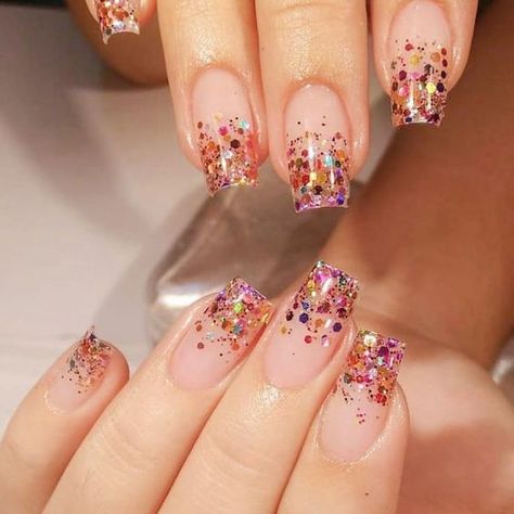 Carnaval Nails Design, Carnival Nails, Gel Toe Nails, Fake Nails Designs, Gel Nail Art Designs, Nail Designs Glitter, Nails Desing, Girls Nails, Gel Nail Art