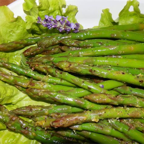 Asparagus Side Dish Recipes, Marinated Asparagus, Pan Fried Asparagus, Asparagus Side, Asparagus Side Dish, Asparagus Fries, Baked Asparagus, How To Cook Asparagus, Asparagus Recipe