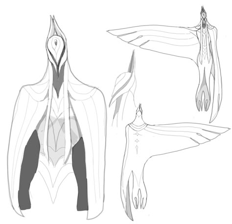 Wing Character Design, Alien Design Creature Concept, Alien Creature Concept Art, Angel Character Design, Kingdom Character Design, Angel Design, Alien Design, Alien Concept, Alien Concept Art