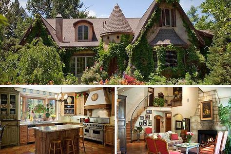 Storybook Architecture Interior, Storybook Homes Interior, Storybook Architecture, Nineteenth Birthday, Living Arrangements, Fairytale Houses, Storybook House, Cozy Cottages, Fairytale House