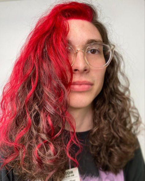 Red money piece with curly hair Money Piece Curly Hair, Red Money Piece, Red Money, Money Piece, About Hair, Curly Hair, Curly Hair Styles, Money, Hair Styles