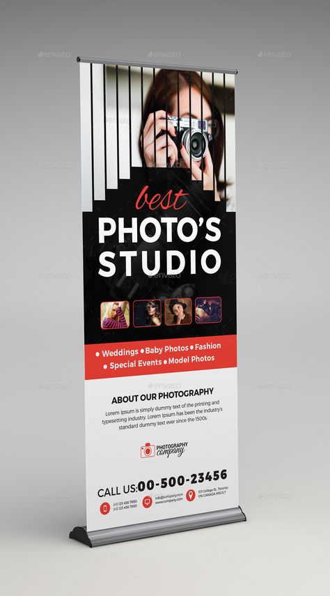 Photo Studio Banner Design, Photography Banner Design, Photography Banner, Rollup Design, Graphic Designing Services, Corporate Banner, Flex Banner Design, Standee Design, Photography Website Templates