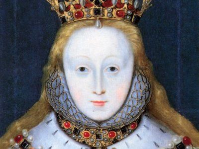 Queen Elizabeth I - pale face Makeup History, Elizabethan Era, Pale Face, Princess Alice, The Dancer, Elizabeth I, Edwardian Era, Many Faces, Queen Victoria