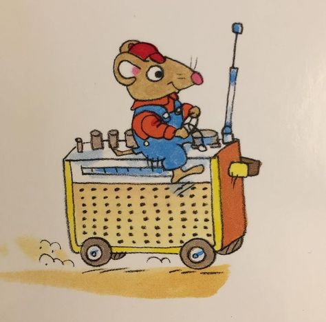 Busy Town Richard Scarry, Richard Scary, Busy Town, Richard Scarry, Childhood Books, Little Doodles, Fantasy Paintings, Book Illustration, Cute Illustration