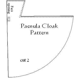 The paenula has been around since the time of the Roman Empire, worn by legionnaires of the era the design lasted well into the high Middle Ages and beyond. The paenula is a hooded-knee length cloak probably made of wool or leather and judging from iconography of the time it seemed to have been some shade of brown or yellowish-brown in color. This cloak is excellent for quests, mild as well as rainy weather and it is also serves as sufficient bedroll while on campaign. Hobbit Cloak Diy, Easy Cape Pattern, Fair Clothes, Cape Pattern Free, Greek Festival, Cloak Pattern, Cape Pattern, Empire Romain, The Roman Empire