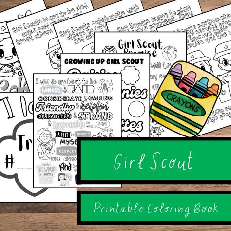 Learning the Girl Scout Promise and Law – Media PopCorn Girl Scout Law And Promise, Girl Scout Levels, Girl Scout Promise, Scout Law, Girl Scout Law, Troop Leader, Growing Up Girl, Girl Scout Troop, Visual Learning