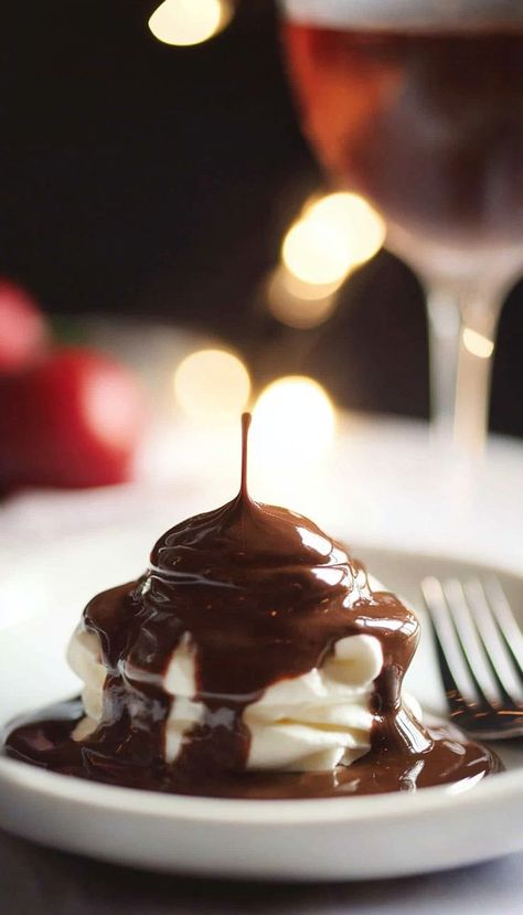 This Homemade Chocolate Sauce is incredibly rich and perfect for drizzling over desserts! Made with cocoa, cream, and a hint of vanilla, it’s silky, smooth, and easy to make. Perfect for sundaes, cakes, or any chocolate craving! Chocolate Sauce For Cheesecake, Chocolate Sauce For Cake, Chocolate Sauce Recipe, Homemade Chocolate Sauce, Chocolate Sauce Recipes, Desserts Fruit, Sunday Sauce, Mole Sauce, Chocolate Liqueur