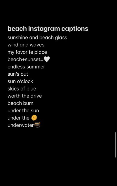 Instagram Captions For Sunkissed Pics, Beach Night Captions, Waves Caption Instagram, Captions For Sunkissed Pictures, Summer Nights Captions, Gif Insta, Beach Instagram Captions, Vlog Ideas, Caption Ig