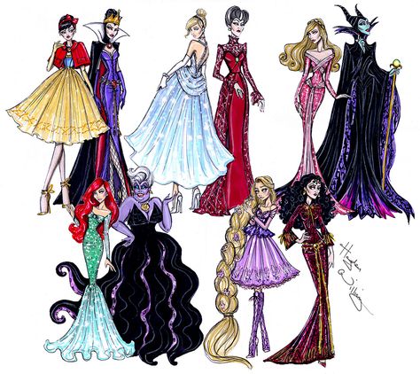 Disney Divas, The Disney Princesses, Princesas Disney Anime, Hayden Williams, Disney Princess Fashion, Images Disney, Disney Princess Drawings, Princess Drawings, Modern Disney