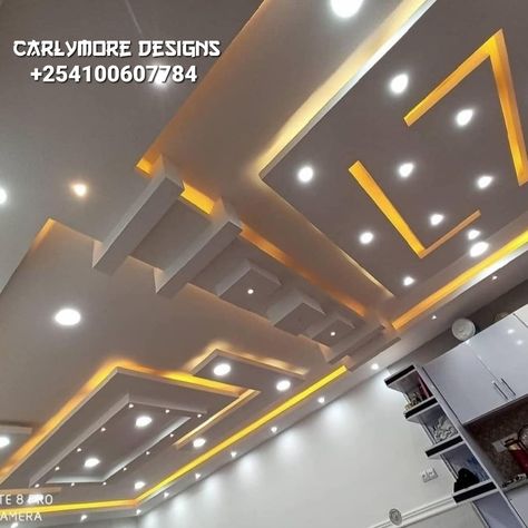 False Ceiling For Big Hall, Big Hall Pop Ceiling Design Modern, Ceiling Design For Big Hall, Big Hall Ceiling Design Modern, Fall Sealing, Pop Design For Hall, Pop Design For Roof, Simple False Ceiling Design, Gypsum Ceiling Design