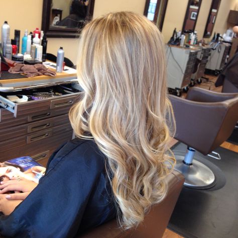 Fresh Blonde Balayage, Buttery Blonde Hair Highlights, Vanilla Almond Butter Blonde Hair, Butter Blonde Hair Balayage, Honey Butter Blonde Hair, Long Hair With Blonde Highlights, Golden Blonde Hair Balayage, Buttery Blonde Hair Balayage, Buttery Blonde Highlights