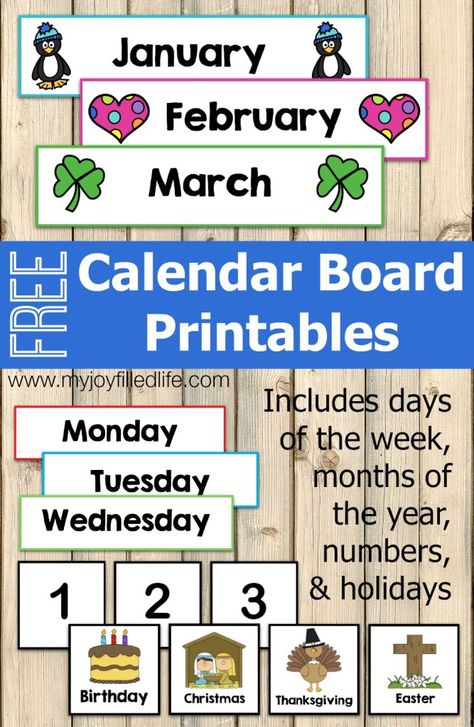 Printable Calendar Numbers, Class Calendar, Kindergarten Calendar, Preschool Calendar, Calendar Free Printable, Homeschool Calendar, Calendar Board, Classroom Calendar, Calendar Time