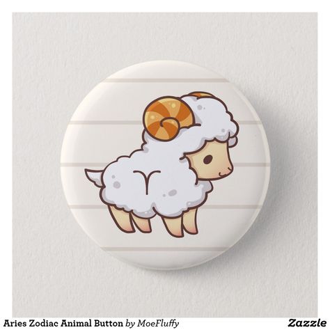 Aries Zodiac Animal Button #aries #zodiacsigns #cuteanimals #ram #sheep #kawaii #astrology #affiliatelink Aries Tattoo Designs, Aries Symbol Tattoos, Aries Zodiac Tattoos, Star Constellation Tattoo, Aries Ram Tattoo, Aries Tattoos, Aries Constellation Tattoo, Aries Symbol, Aries Star Sign