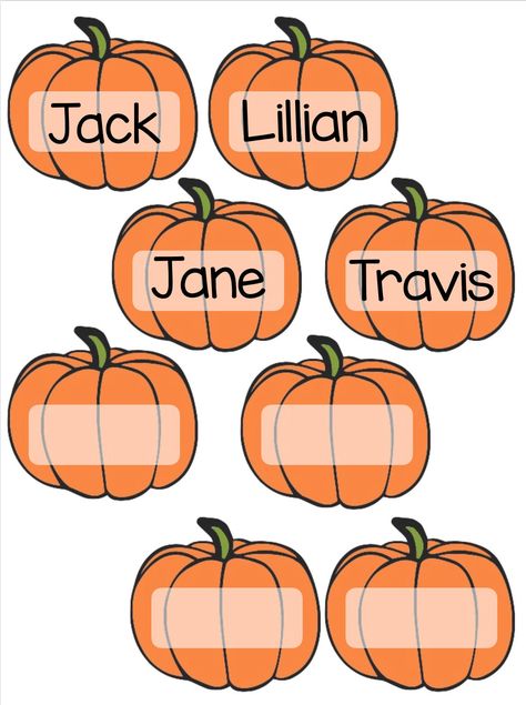 "Here is a cute, yet super-easy bulletin board for your classroom. This file is DIGITAL, no items will be shipped. This file contains BOTH the \"hello fall\" and \"hello pumpkin\" letters in two different sizes. This bulletin board can be printed in color or there are outlines to be printed on your own colored paper. This file also contains a triangle banner or circle banner, 3 different size pumpkins, and name tags (names can be added in the PDF file). Large letters are great for a rectangle or Pre K Fall Classroom Decorations, Harvest Decorations For Classroom, Halloween Party For Daycare, Fall Decor Ideas For Classroom Wall, Fall Decor For Infant Classroom, Fall Name Tags For Cubbies, Pumpkin Name Tags Free Printable, Fall Decor Ideas For Classroom, Halloween Cubby Tags