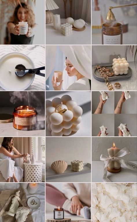 Candle Styling Photography, Candle Business Instagram, Best Bath And Body Works, Candle Instagram, Candle Photography Ideas, Bath And Body Works Candles, Candles With Jewelry Inside, Small Business Gift Ideas, Jewel Candles