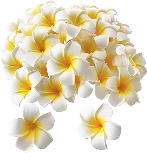 Amazon.com.au: Wedding Decor Flores Plumeria, Boda Diy, Diwali Decoration Items, Diy Flores, Headpiece Diy, Fleurs Diy, Plumeria Flowers, Geode Art, Floating Flowers