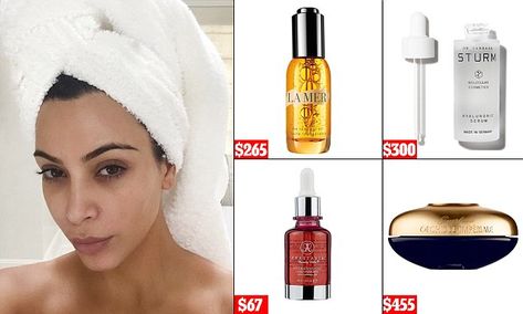 Kim Kardashian spends $4,200 on her 17-product skincare routine Kim Kardashian Skin Care, Kim K Makeup, Beauty Routine Weekly, Kim Kardashian Makeup Tutorial, Beauty Routine Schedule, Kardashian Makeup, Kim Kardashian Makeup, Beauty Routine Checklist, Dry Skin Care Routine