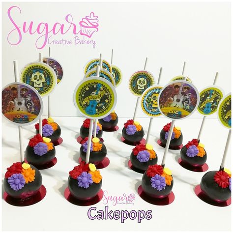 Coco Cake Pops, Quince Decorations Ideas, Sweet Business, Coco Cake, Brownie Packaging, Coco Birthday, Coco Party, Coco Disney, Disney Coco