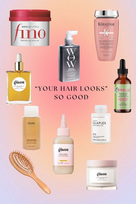 Hair Products Straight Hair, Hair Care Straight, Japanese Hair Care, Blonde Hair Care, Healthy Hair Routine, Natural Hair Growth Tips, Hair Growing Tips, Hair Advice, Healthy Skin Tips