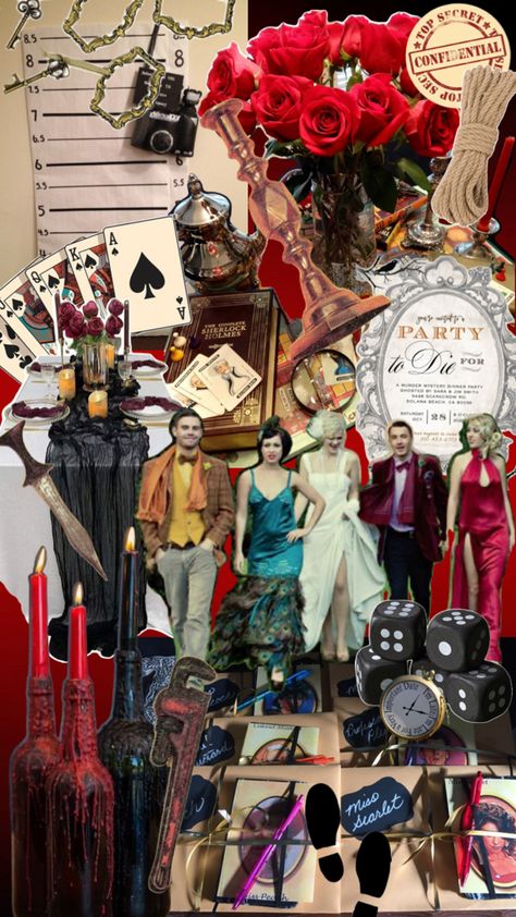 Cluedo Party Ideas, Cluedo Dinner Party, Clue Birthday Party, Clue Themed Party, Cluedo Party, Mystery Wedding, Clue Party, Ball Aesthetic, Dinner Party Themes