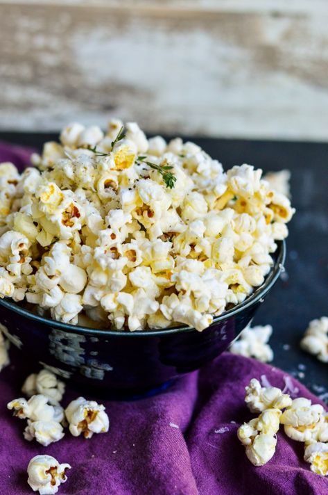 Homemade Truffle Parmesan Popcorn ~ Dana Monsees, MS, CNS, LDN Truffle Parmesan Popcorn, Parmesan Popcorn, Truffle Popcorn, Popcorn Toppings, Black Truffle Oil, Homemade Truffles, Paleo Side Dishes, Truffle Salt, Homemade Popcorn