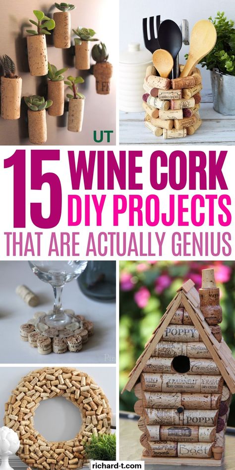 15 Genius DIY Wine Cork Crafts You Need To Try Diy Wine Cork Crafts, Wine Cork Centerpiece, Wine Cork Candle Holder, Cork Candle Holder, Wine Cork Candle, Cork Candle, Wine Cork Diy Projects, Cork Diy Projects, Cork Crafts Christmas