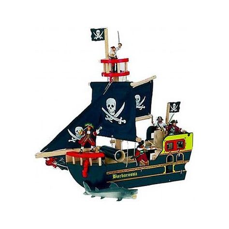 Van Kitchen, Pirate Toys, Le Toy Van, Mulberry Bush, Walking The Plank, Trap Door, Toy Boat, Free Toys, Kids Wooden Toys