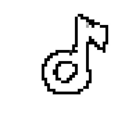 Pixel Art Icon, Tiktok Music, Music Note, Art Icon, Music Notes, Pixel Art, Music, Art