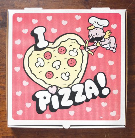 I Love Pizza pizza box Pizza Box Design, Creative Pizza, Cute Pizza, I Love Pizza, Pizza Box, Pizza Boxes, Perfect Pizza, Memphis Design, Love Pizza