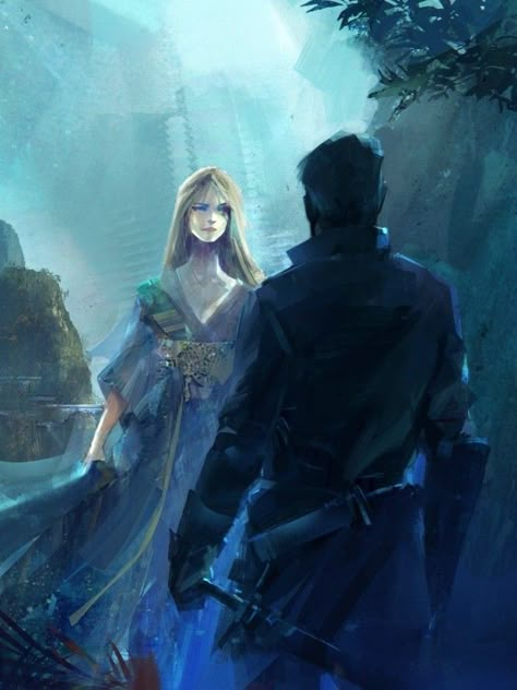 The Bridge Kingdom Lara And Aren, The Bridge Kingdom Fanart, Lara And Aren, Traitor Queen, The Bridge Kingdom, Richard Anderson, Dystopian Society, Book Couples, Book Arts