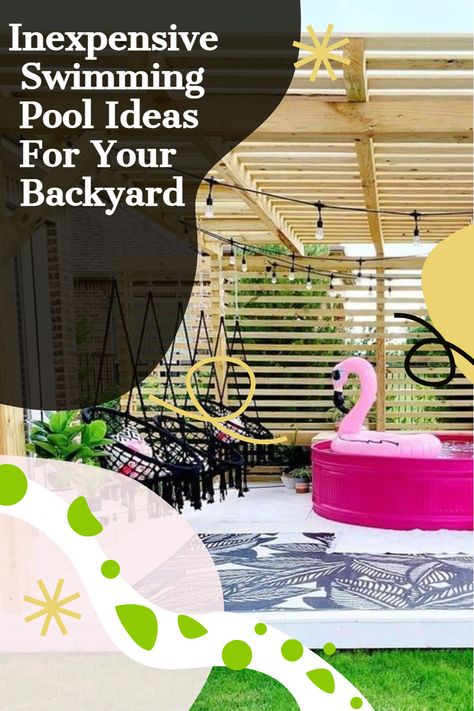 Dive into a summer of fun without breaking the bank with our Budget-Friendly Backyard Bliss from innovative stock tank pools, inflatable family pools, to stylish above-ground options, we've curated a list of options guaranteed to make a splash. Save space, make memories, and cool off in style with these exciting and affordable alternatives. Save for later and follow me for more Home Decor and Gardening Inspiration. #lanidoesit #affordablebackyardpools #swimmingpoolalternatives Inflatable Pool Decorating Ideas, Inflatable Pool Ideas Backyard Decor, Blow Up Pool Ideas Backyards, Inflatable Pool Ideas Backyard, Swim Spa Backyard Ideas, Swim Poses, Pool Budget, Swimming Pose, Swimming Poses