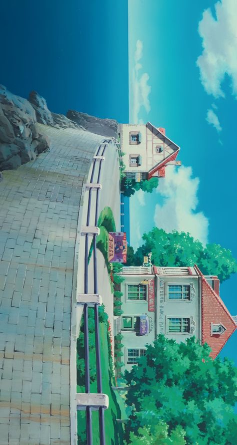 Kiki Delivery Service Background, Kiki's Delivery Service Background, Kiki's Delivery Service Landscape, Kiki's Delivery Service Scenery, Kiki's Delivery Service Wallpaper Aesthetic, Studio Ghibli Kiki's Delivery Service, Kiki's Delivery Service Scenes, Kikis Delivery Service Wallpapers, Kiki's Delivery Service Wallpaper