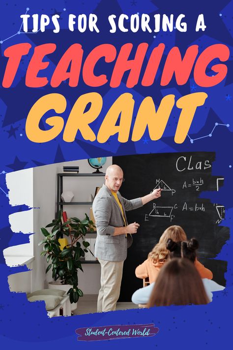 We know there are so many things we would love to have for our classrooms, but often our school budgets don't allow for them and our pockets sometimes can't take the hit. This is when teaching grants are clutch. Teacher grants are given to teachers by many different organizations, businesses, universities, and foundations to help supplement what they need or want in the classroom but lack the funds to purchase. Focus on finding teacher grants that will provide the most benefit to your students. Classroom Grant Ideas, Alternative Energy Projects, Grants For Teachers, Grant Application, College Planning, College Tips, Teaching High School, Energy Projects, College Hacks