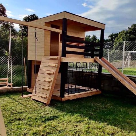 Kids Backyard Playground, Play Area Backyard, Backyard Kids Play Area, Backyard Playhouse, Diy Playground, Backyard Play, Backyard Playground, Outdoor Playground, Backyard For Kids