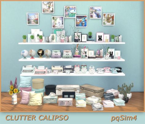 Cluttered Bedroom, Die Sims 4, Sims Baby, Sims 4 Clutter, Sims 4 Bedroom, Sims 4 Game Mods, Sims 4 Cc Makeup, Casas The Sims 4, Sims 4 Teen