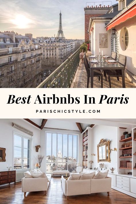 airbnbs in paris, paris airbnb, paris apartments, where to stay in paris, best airbnbs in paris, cheap airbnbs in paris, luxury paris airbnb, best place to stay in paris, luxurious airbnb in paris, luxury airbnb in paris, paris vacation rental, luxury airbnbs in paris, luxury paris apartment for rent, paris chic style, travel, fashion, decor Paris Hotel With Balcony, Homes In Paris, French Terrace, Paris Chic Style, Paris Gardens, Balcony Patio Ideas, Paris Airbnb, Apartments In Paris, Paris Loft