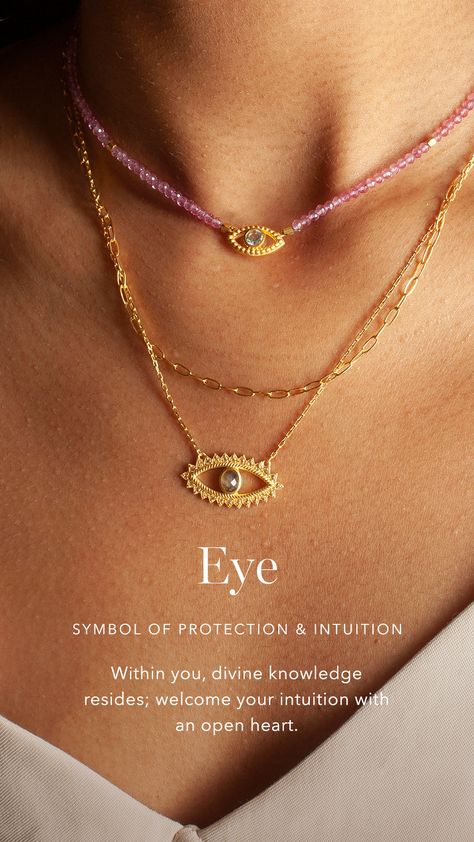 Jewelry Post Ideas, Jewelry Quotes Funny, Spiritual Necklaces, Jewelry Campaign, Esoteric Jewelry, Spiritual Products, Layer Jewelry, Satya Jewelry, Jewelry Layering