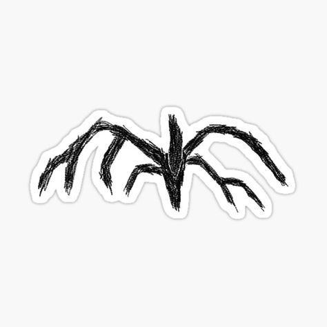 Stranger Things Stickers | Redbubble Desenho Stranger Things, Stranger Things Dibujos, Stranger Things Stickers, Stranger Things Monster, Stranger Things Logo, Stranger Things Merch, Shadow Monster, Stranger Things 3, Stranger Things Halloween