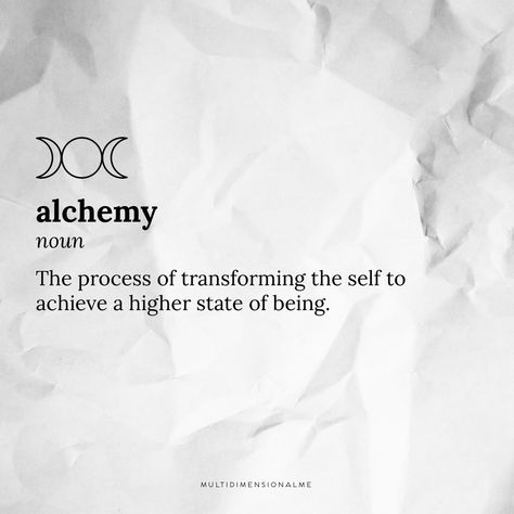 Alchemy Meaning, Alchemy Aesthetic, Alchemist Aesthetic, Tarot Business, Spiritual Reality, Unique Words Definitions, Healing Magic, Uncommon Words, Alchemy Symbols