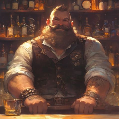 Fantasy Tavern Owner, Dnd Merchant, Medieval Merchant, Dragon Games, Dungeons And Dragons Characters, Dnd Art, D&d Dungeons And Dragons, Dungeons And Dragons Homebrew, High Fantasy