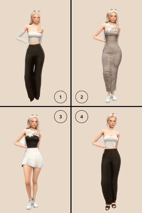 Lookbook Aesthetic, Look Book, Everyday Look, Sims 4, First Time, Lookbook, Sunglasses, Pants, Hair