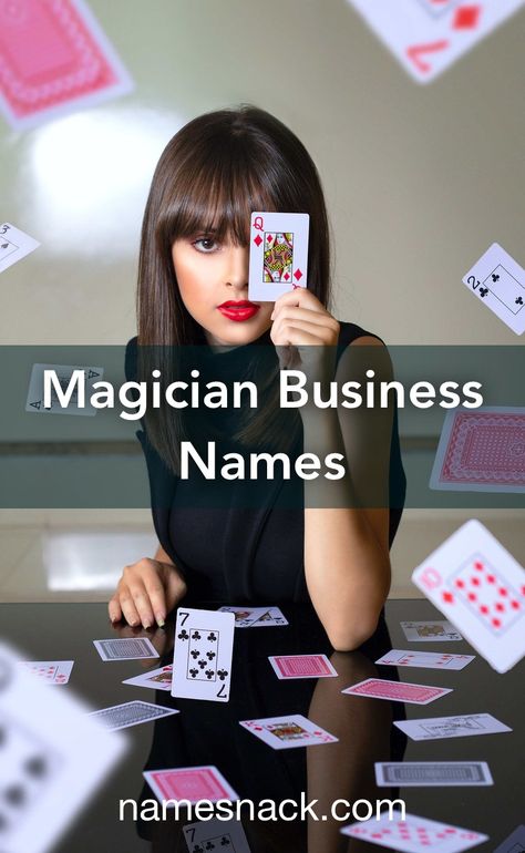 Magician Names, Acts 5, Group Names Ideas, Shop Name Ideas, Magic Show, Name Generator, Magic Tricks, Event Company, Magic Shop