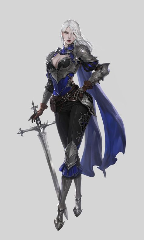 Female Swordsman, Female Armor, Female Character Concept, Female Knight, Knight Art, Fantasy Armor, Fantasy Warrior, Female Character Design, Fantasy Artwork