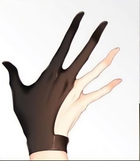 Hand With Gloves Reference, Hand With Gloves Drawing, Manga Hands Aesthetic, Gloved Hands Drawing, Hand Gloves Drawing, How To Draw Gloves, Glove Reference, Anime Hand Reference, Drawing Hands Reference