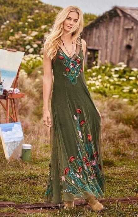 Modern Hippie Outfits, Look Hippie Chic, Short Beach Dresses, Look Boho Chic, Boho Mode, Short Dress White, Estilo Hippy, Mode Hippie, Boho Dresses Long